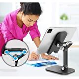 3B Trend Katlanabilir Masaüstü Telefon ve Tablet Tutucu ve Standı Ayarlanabilir Tablet Standı