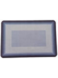 3B Trend Kaymaz Tabanlı Dikdörtgen Su Emici Banyo Ve Mutfak Paspası 58x38cm Yazısız Model