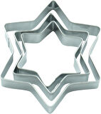 3B Trend 3'lü Yıldız Metal Kurabiye Kalıbı, Paslanmaz Kurabiye Kalıbı, Hamur Şekillendirici Kalıp