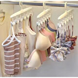 3B Trend 12 Kancalı Çok Amaçlı Askı Beyaz MC-712