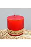 Silindir Kırmızı Mum