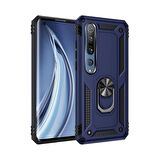 Smcase Xiaomi Mi 10 Kılıf Vega Yüzüklü Tank Kapak 