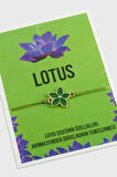 Lotus Karakteri İp Bileklik