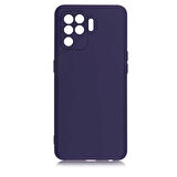 Gpack Oppo Reno 5 Lite Kılıf Mat Soft Premier Silikon  Nano Glass