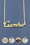 Cumhur İsimli Kolye