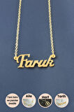 Faruk İsimli Kolye