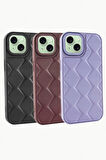 iPhone 15 Prizma Desenli Lüx Liza Kılıf