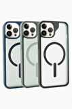 iPhone 14 Pro Max Lüx Magsaff Kapak Kılıf