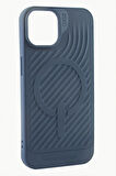 iPhone 15 6.1 Lüx Magsaff Gear Silikon Kılıf