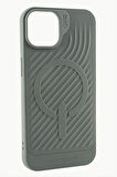iPhone 16 Pro Lüx Magsaff Gear Silikon Kılıf