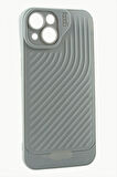 iPhone 13 6.1 Çizgili Lüx Gear Silikon Kılıf