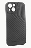 iPhone 15 6.1 Çizgili Lüx Gear Silikon Kılıf