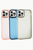 iPhone 14 Pro Max Renkli Lüx Newxu Silikon Kılıf