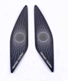Volkswagen Golf 8 Harman Kardon Tweeter Kaplama - Titanyum Siyah (life,style,impression Paket İçin)