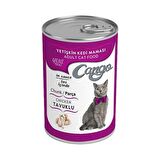 Cango Yetişkin Kedi Maması Tavuklu Konserve 415 Gr X 4 Adet