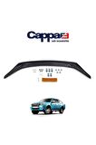 Ford Ranger Ön Kaput Koruyucu Rüzgarlığı 4mm Akrilik (abs) Piano Black 2009-2011