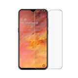 Smcase Samsung Galaxy A21 Kılıf Negro Karbon Silikon  Nano Ekran Koruyucu
