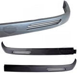 Fiat Doblo D2 2005-2010 Uyumlu Üniversal V2 Laguna Lip Esnek Ön Lip 2 Parça Tampon Altı Dil Karlık Ön Ek