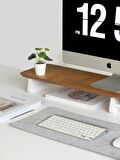 Büyük Monitör Standı (Meşe)