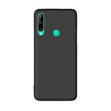 Smcase Huawei P40 Lite E Kılıf Mat Silikon  Nano Ekran Koruyucu 