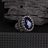 ZİRKON TAŞLI DAMLA MODEL 925 AYAR GÜMÜŞ YÜZÜK