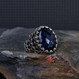 ZİRKON TAŞLI DAMLA MODEL 925 AYAR GÜMÜŞ YÜZÜK