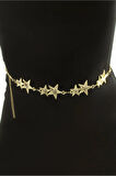 Yıldızı Metal Zincir Kemer