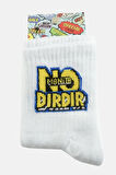Birdir Yazılı Kolej Çorap 8*28
