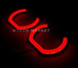 U Tipi Cotton Angel Halka 100mm Kırmızı 2 Adet , far içi halka , pamuk angel , U Tipi cotton angel