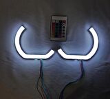 L Tipi Angel RGB Cotton Halka 135mm , 2 Adet , far içi halka , pamuk angel
