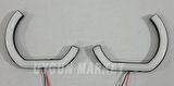 L Tipi Angel Kırmızı 100mm Cotton Angel 2 Adet , far içi halka , pamuk angel , Universal