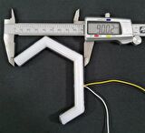 J Tipi Angel, 120mm, Beyaz, 2 Adet