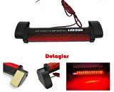 Araç Cam İçi Harici Stop Lambası 24 Ledli Üniversal 12 Volt
