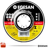 Egesan Metal Kesici Disk Spiral Flex Taşı 115 mm (115X3 Küçük Boy)