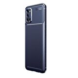 Smcase Oppo A72 Kılıf Ultra Soft Negro Karbon Silikon