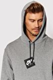 Nike Jordan Jumpman Classics Men's Printed Fleece Pullover Hoodie - Grey