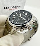 LEE COOPER MULTİFONKSİYON ÇELİK ERKEK KOL SAATİ