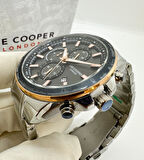 LEE COOPER SPORTS FÜME KADRAN ROSE İNDEKSLİ ÇELİK ERKEK KOL SAATİ