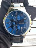 SLAZENGER MULTİFONKSİYON LACİVERT KADRAN ÇELİK ERKEK KOL SAATİ