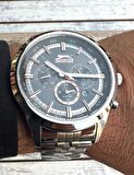SLAZENGER 43MM ROSE İNDEKSLİ FONKSİYONLU ÇELİK ERKEK KOL SAATİ