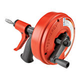 Rıdgıd 57043 Power Spin El Tipi Otomatik Beslemeli Kanal Açma Temizleme