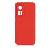 Gpack Xiaomi Mi 10T Pro Kılıf Mara Silikon Mat Soft Kamera Korumalı Lansman