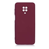 Gpack Xiaomi Redmi Note 9S Kılıf Mara Silikon Mat Soft Kamera Korumalı Lansman
