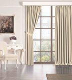 Quartz Blackout Koyu Bej Rengi Karartma Perde