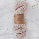 La Mia Natural Wool Bej El Örgü İpi - H2 - 33606