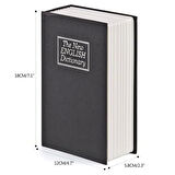 BUFFER® Kitap Görünümlü Gizli Kasa