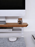 Küçük Monitör Standı (Meşe)