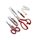 11'' Numara Somunlu Kumaş Kesim Makası Set