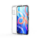 Xiaomi Redmi Note 11 Pro Plus 5G Kılıf Şeffaf İnce Esnek Silikon Kılıf Zipax-Süper