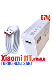 Xiaomi 11T Uyumlu 67W Turbo Hızlı Şarj Aleti ve HIZLI Şarj Kablosu
